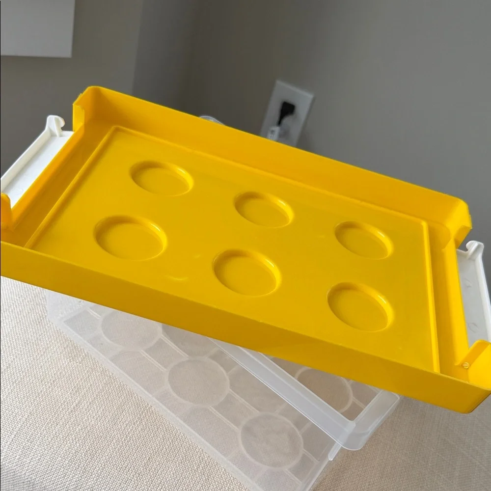Lego Brick Storage Box 10x7x5 inches